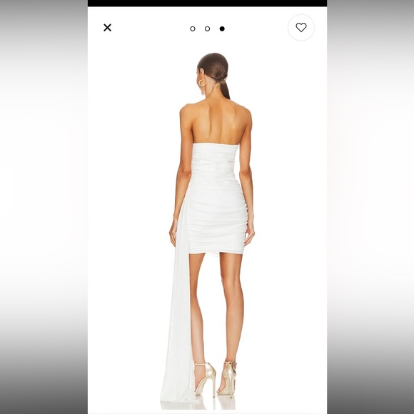 REVOLVE Elliatt Linda Dress in Ivory Size L - Picture 2 of 5